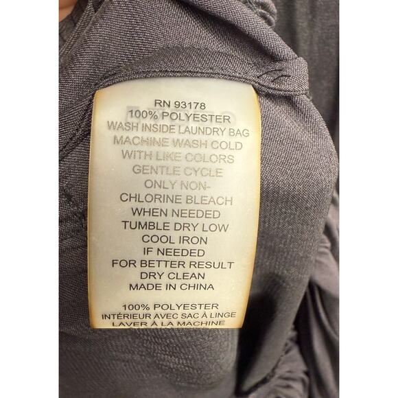 NWT $495 Elie Tahari RUNWAY Black Pleated Ruffle Maxi Dress - Picture 5 of 10